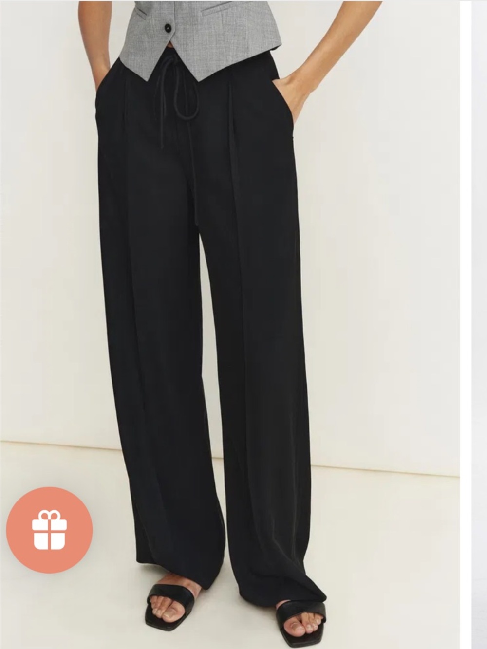 Fabrique Shakti barrel leg pants